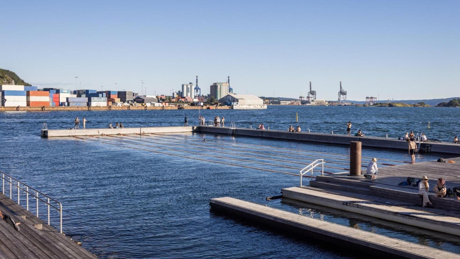 Modern 3Bed Room Sea View Apartment @ Oslo Barcode Exterior foto