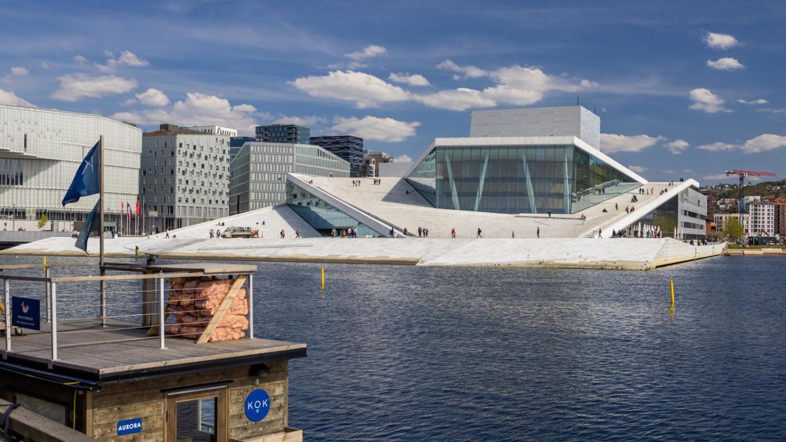 Modern 3Bed Room Sea View Apartment @ Oslo Barcode Exterior foto