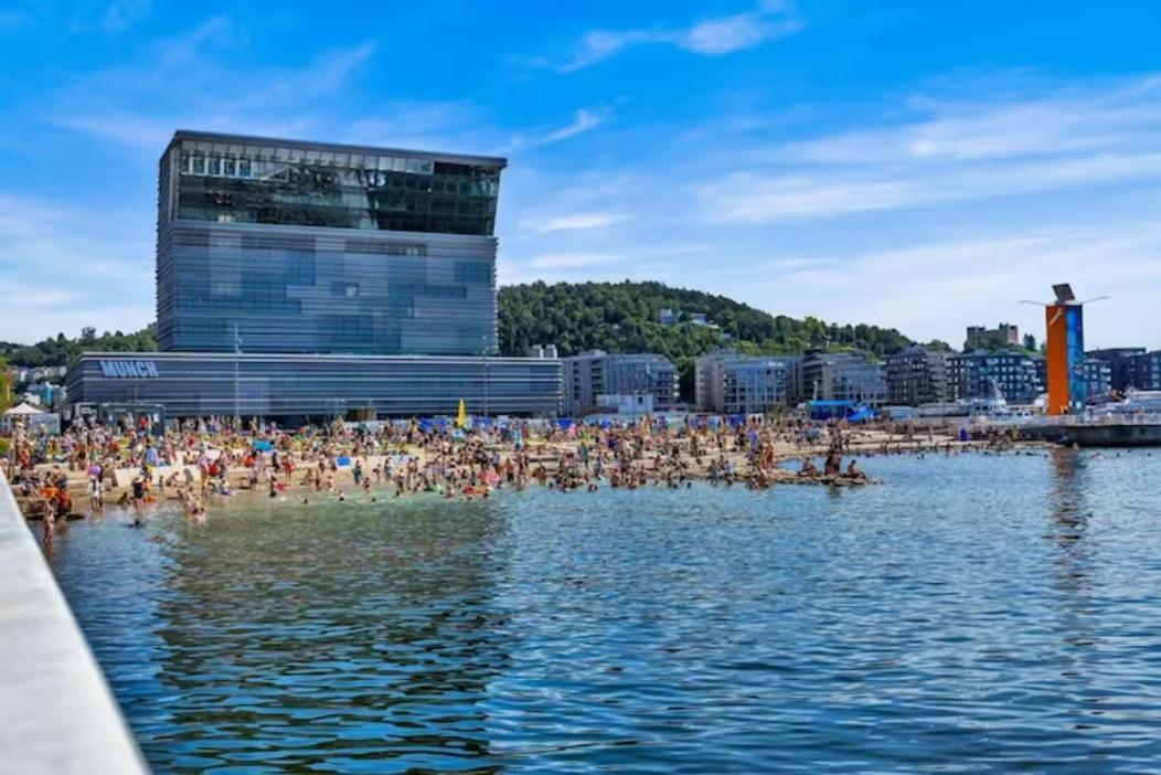 Modern 3Bed Room Sea View Apartment @ Oslo Barcode Exterior foto