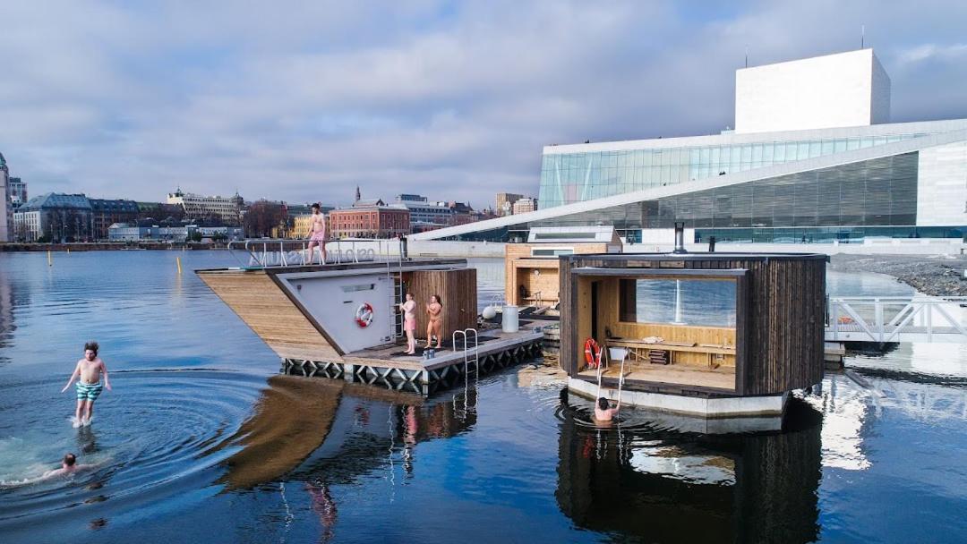 Modern 3Bed Room Sea View Apartment @ Oslo Barcode Exterior foto
